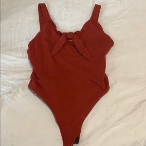 Red Bodysuit